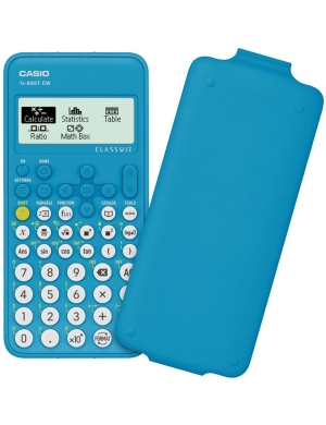 Casio FX-83GT CW Scientific Calculator - Bright Blue